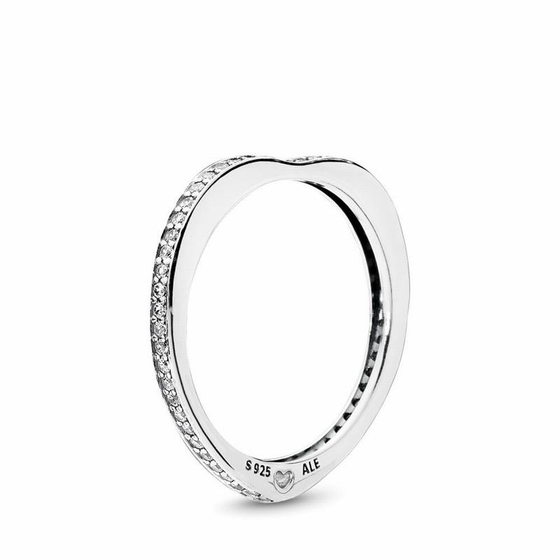 Anillos Apilables Pandora Sparkling Arcs Of Love Argint (ub13rdHI)